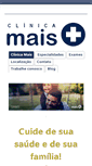 Mobile Screenshot of clinicamais.com.br